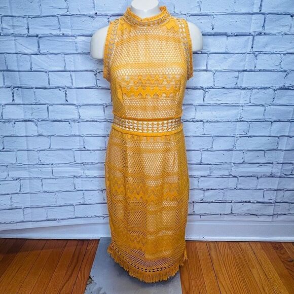 Shoshanna Women’s Cabrillo Lace Dress size 4 - Picture 2 of 13